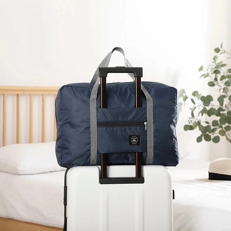 Sac de voyage pliable léger – bagage cabine grande capacité Trovéo (vue 10)